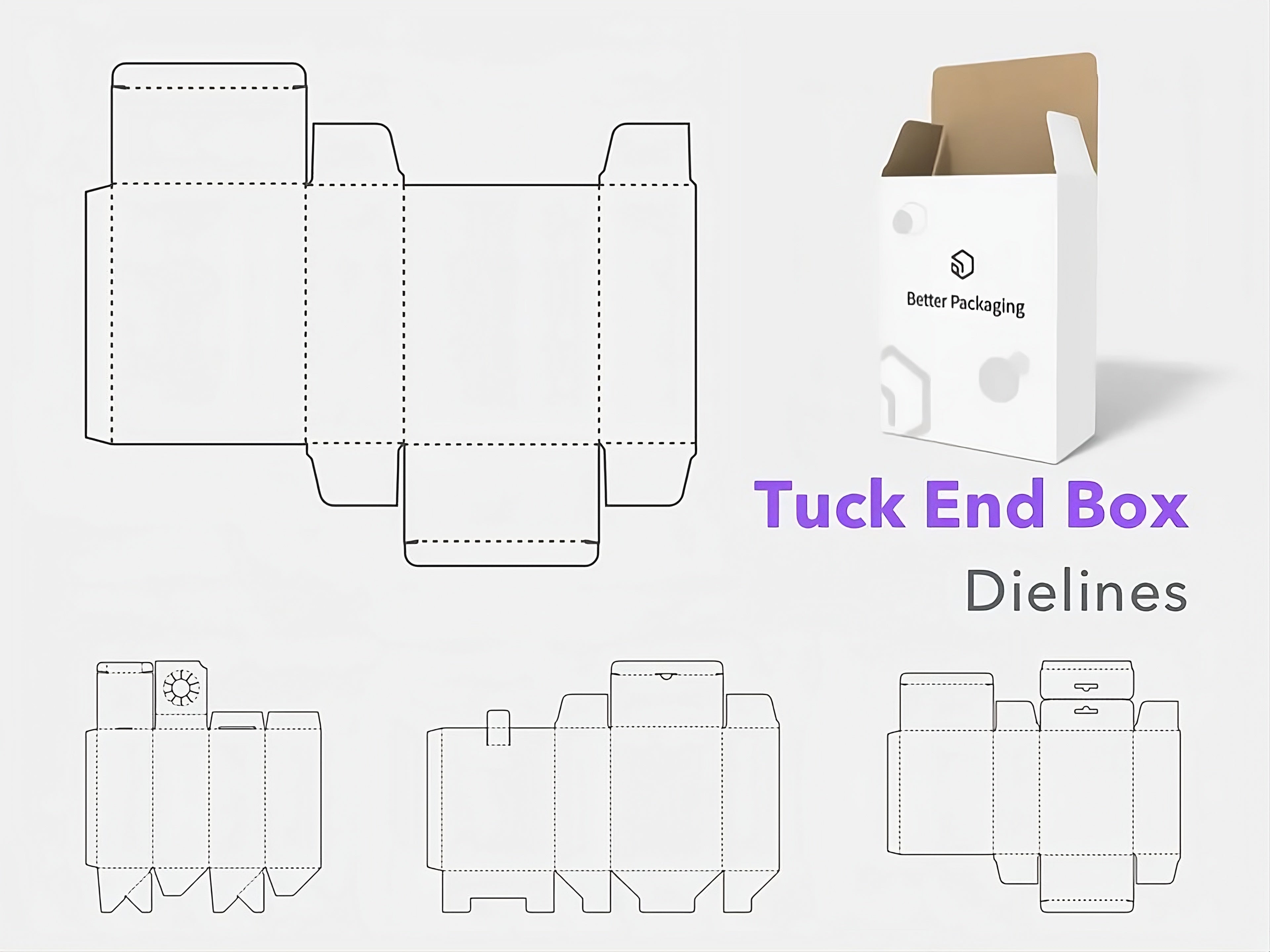 Custom Tuck End Box Packaging