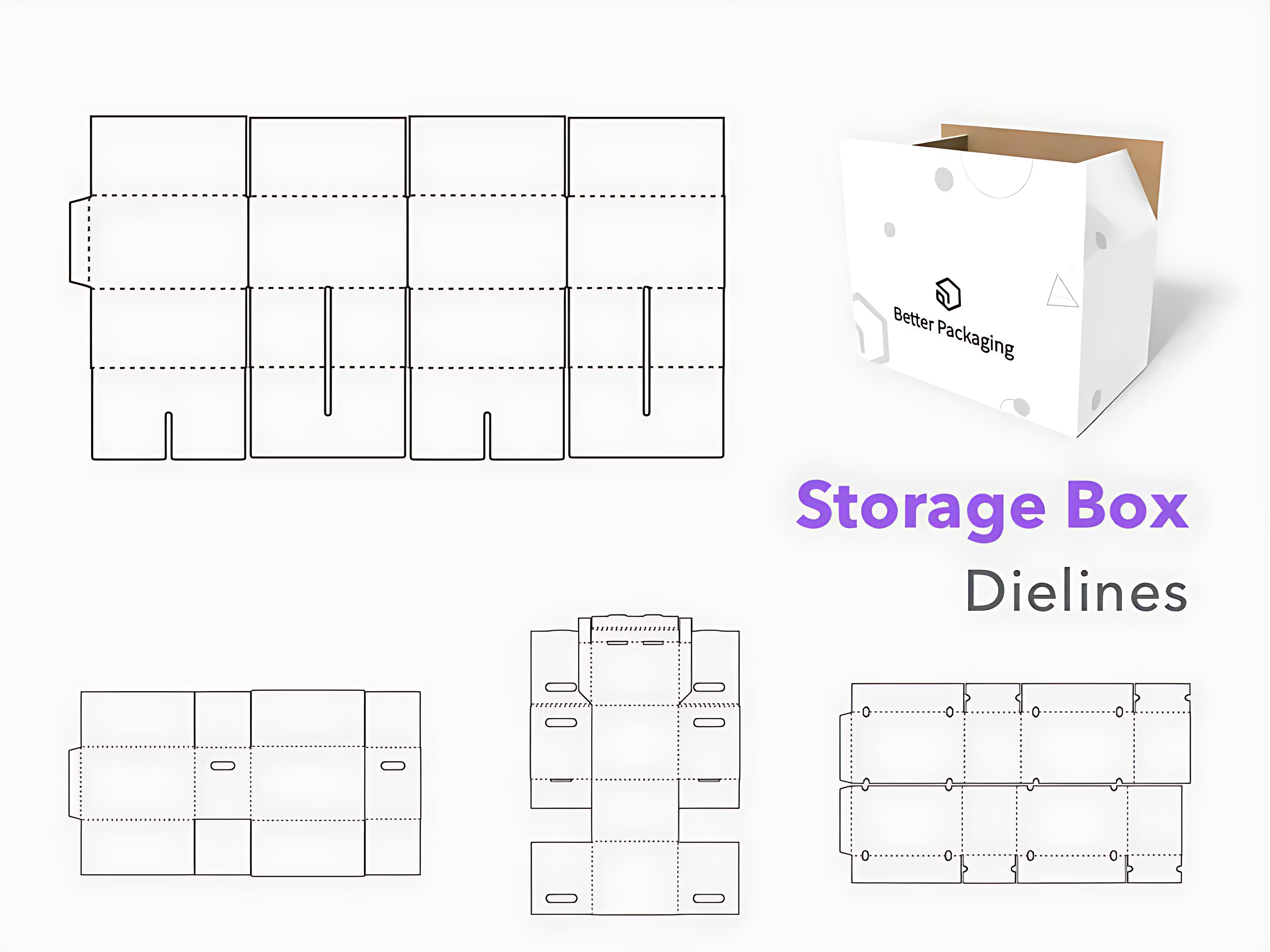 Custom Storage Box Packaging