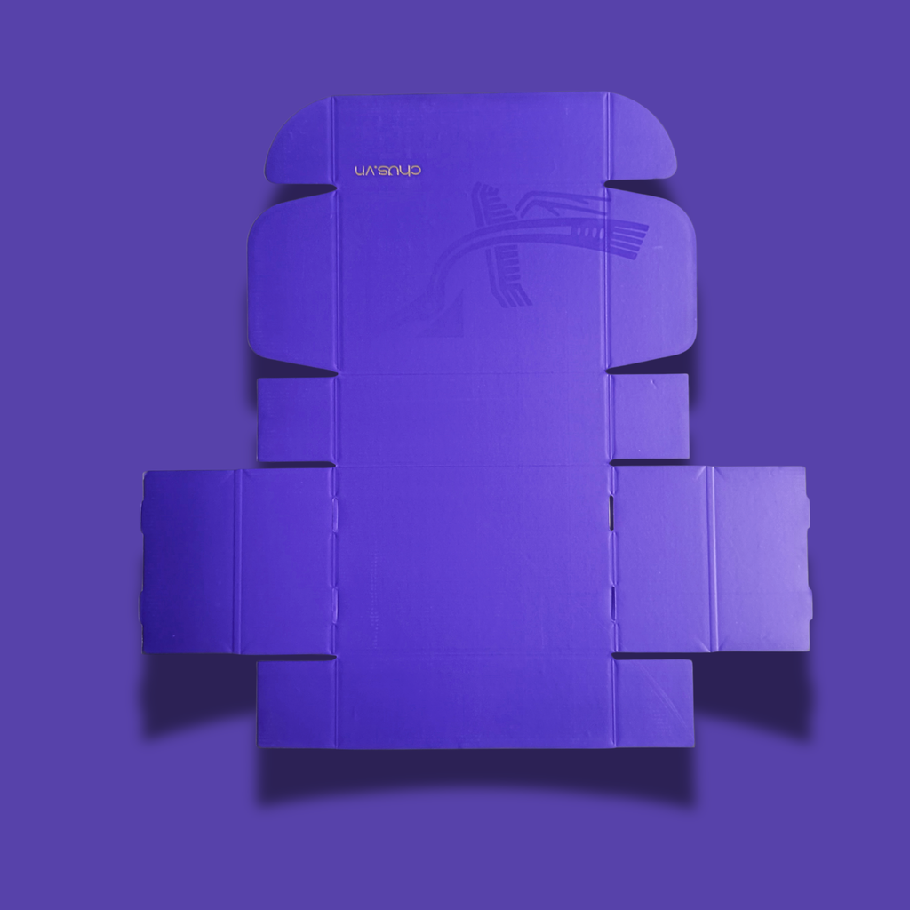 Premium custom mailer box with spot UV artwork and full-color printing for e-commerce, subscription, and retail packaging